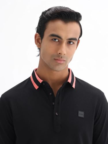 Image of Rare Rabbit Regular fit Plain Polo