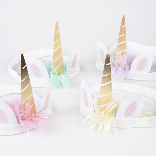Meri Meri Meadown Unicorn Headbands (Pack of 8),...