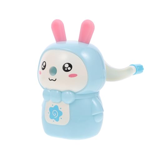 HOLIDYOYO 可愛い小学生向け自動進筆筆削り器 プラスチック製 手動コンパクト筆削り 学校 オフィス用 文具キッズ