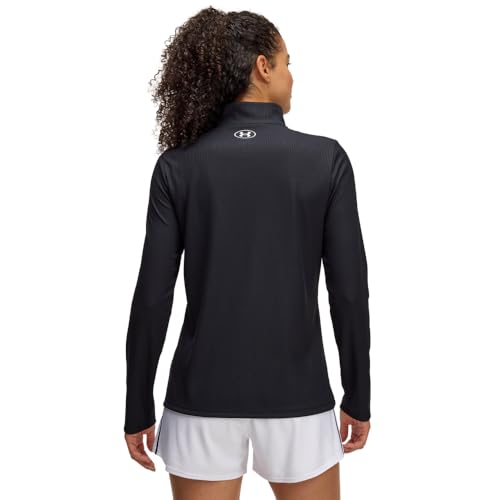 Under Armour Women's Tech Ribbed Half Zip Long Sleeve2