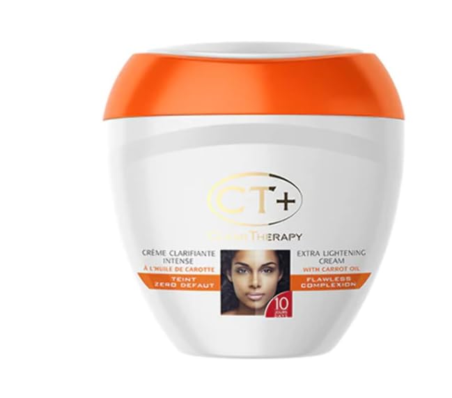 Clear Therapy + Extra Lightening Cream with"Carrot Oil" 400ml