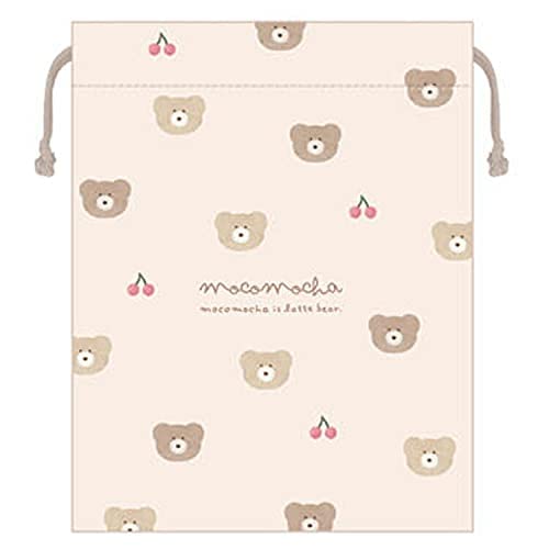 クーリア モコモカ マチつき巾着 モカ＆ミルクティー／チェリー 56650 × 6セット