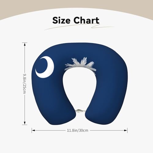 Almohada de espuma viscoelástica U-shaped 30 cm x 25 cm miniatura 4