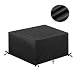 Essort Patio Furniture Covers, Outdoor Sectional Furniture Set Covers, Table Chair Sofa Winter Covers, Waterproof Snow Dust Wind Proof, Anti-UV (48.4''x48.4''x29'' 210D)