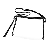 [Lurrose] スタジアム承認 清潔感のある透明 クロスボディバッグ ジッパー付き 収納ポケット 可能なストラップ 軽量 持ち運びやすい デザイン 通勤 旅行 イベント ゴールデンウィーク 雨の日対応