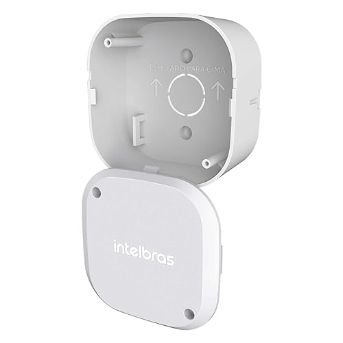 Kit 4 Caixas Organizadora de Plugs e Passagem de Cabo Para CFTV VBOX 1100 Intelbras