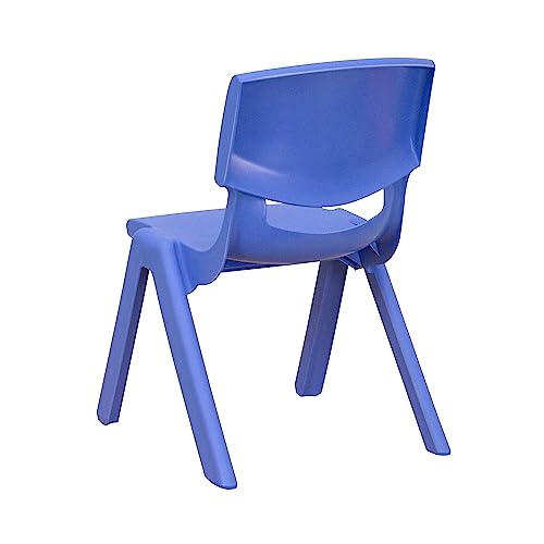 Image of Flash Furniture Furniture>Seating>Chairs>Stack, 10.5 inch, Blue