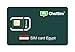 Produktbild Internationale SIM-Karte für Reisen nach ÄGYPTEN und rund um den Globus - ChatSim - Empfang in 165 Ländern, Roaming weltweit - Mehrfachanbieternetz GSM/2G/3G/4G, keine Fixkosten