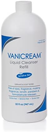 Free & Clear Liquid Cleanser | Fragrance, Gluten and Sulfate Free | For Sensitive Skin | 32 Fl Oz