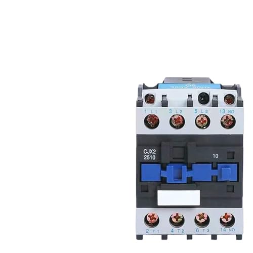 Contacteur argenté CJX2-2510 AC 380V 25A avec contacts haute conductivité