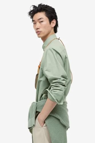 Image of BE ACTIVE Men's Oxford Cotton Lycra Casual Shirt || Men Stylish Shirt || Full Sleeves || Simple Shirt for Men || Timeless Style & Comfort