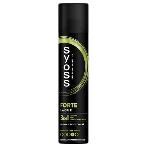 SYOSS, Laque Tenue Forte, 3en1, Coiffage, Soin,...