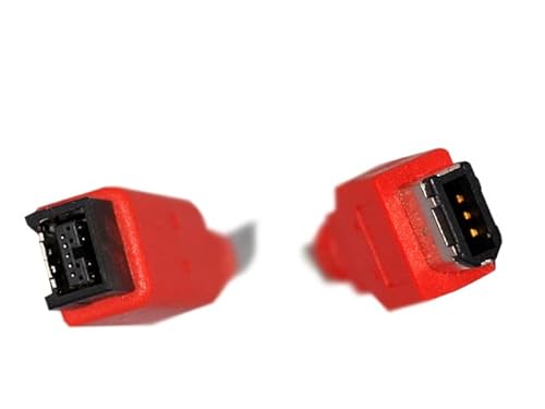 Unibrain(���j�u���C��) / �č��� FireWire 800 (IEEE 1394b) �^�C�v (9p to 6p / ���� 10m) �y���E�ŏ㋉Firewire�P�[�u���z [���s�A���i]