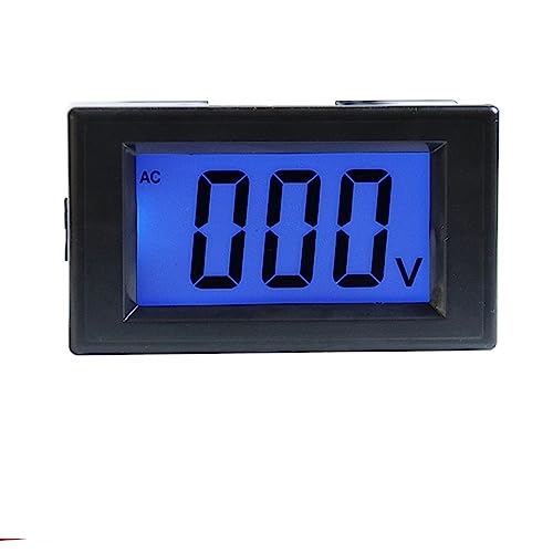 Voltmètre rétro-éclairé MOBYAT D85-222 pour le contrôle de tension AC 199.9V