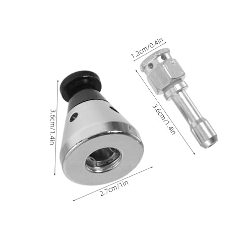 Juego de accesorios de repuesto para olla a presión: válvula de presión y tubo de escape para ollas eléctricas miniatura 2