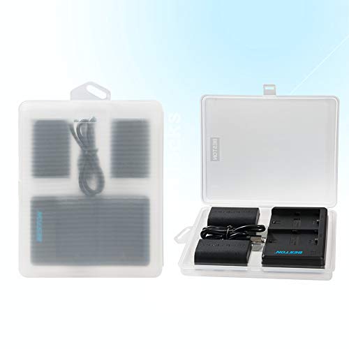 Beston 2-Pack Lp-E6 Lp-E6N Battery And Charger For Canon Eos R 6D 7D 60D 70D 80D 90D, 5D Mark Ii Iii Iv, 6D Mark Ii, 7D Mark Ii, 5Ds R, Xc10 Xc15 Camera #TOP6