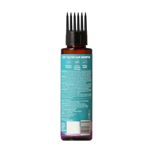 Image of Pilgrim Spanish Rosemary & Biotin HairGrowth Oil to Control Hair Fall & Strengthens Hair 100ml (Pack of 2) | Rosemary essential oil for hairgrowth | Reduces Hairfall | Strengthens Hair I For Women and Men