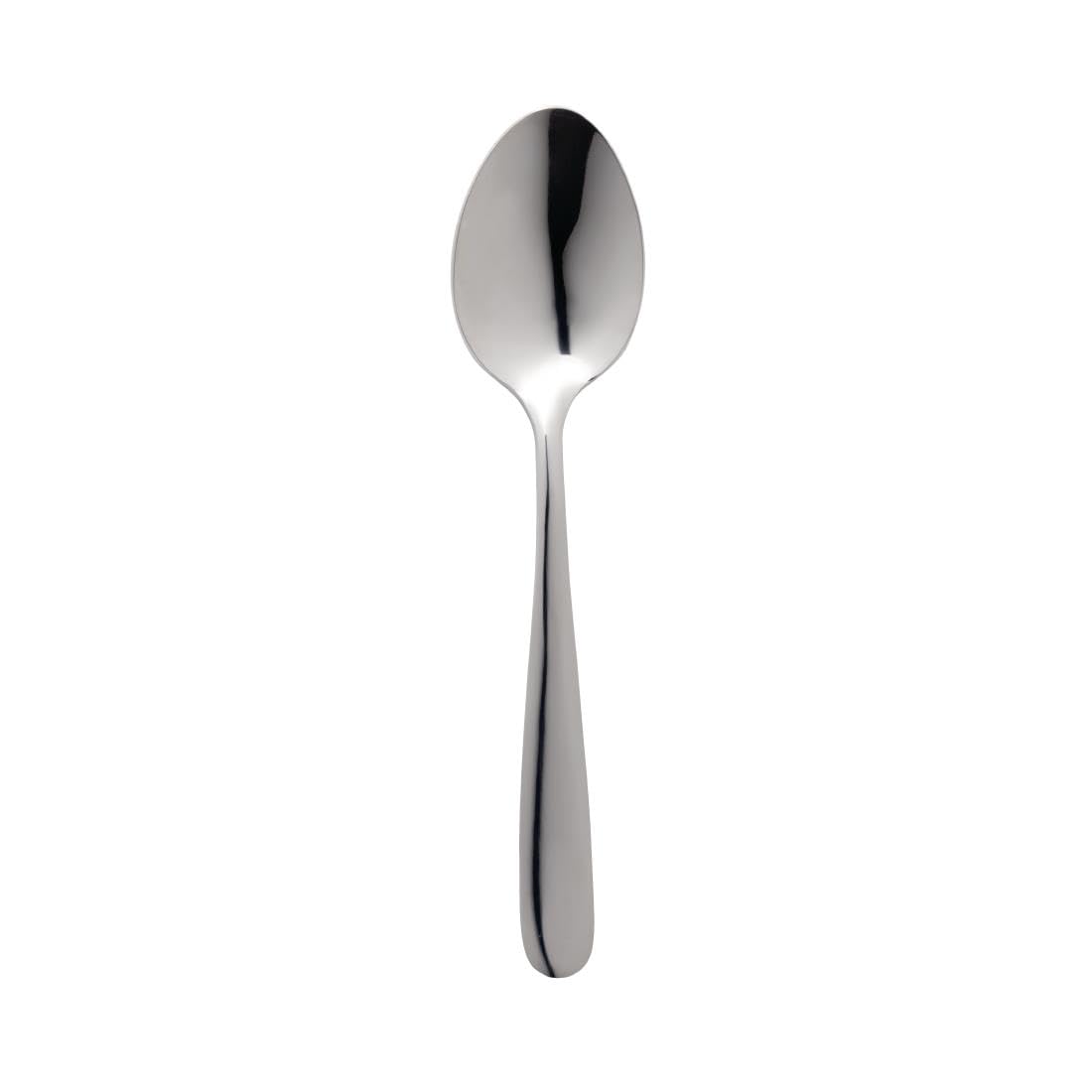 Abert CF325 City Cutlery Dessert Spoon, 18/10, Stainless Steel (Pack of 12)
