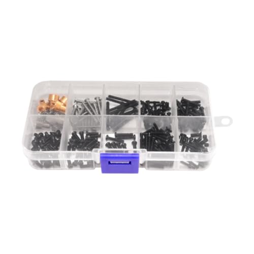 RC Car Screw Kit Compatible with MN82 LC79 1/12 Model | Metal & PP Hardware Fasteners for DIY Repair & Maintenance