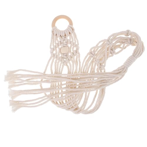 Yardwe Guitar Handwoven Ukulele Holder for Creative Decor Easy Installation Suitable for Acoustic and Electric Guitars for Indoor and Outdoor Use