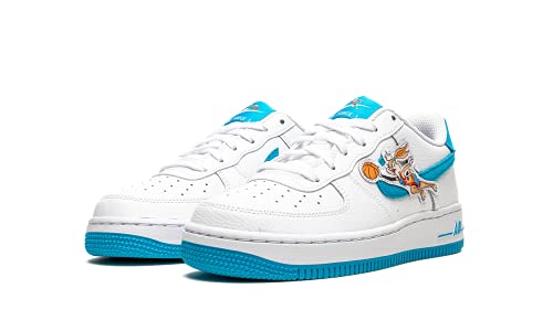 Nike Kids Boys Air Force 1 gs Dm3353 Sneakers, White/Light Blue Fury-white, 6.5 Big Kid2