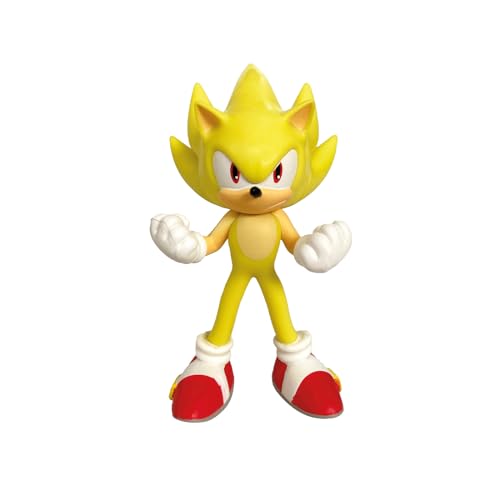 Comansi Figuras Sonic, Super Sonic, 9 cm