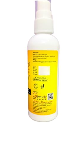 Image of Glamois-50 Sun Screen Lotion, SPF 50+++, Non-Sticky, Immediate Absorption, Water Resistant, 100ml