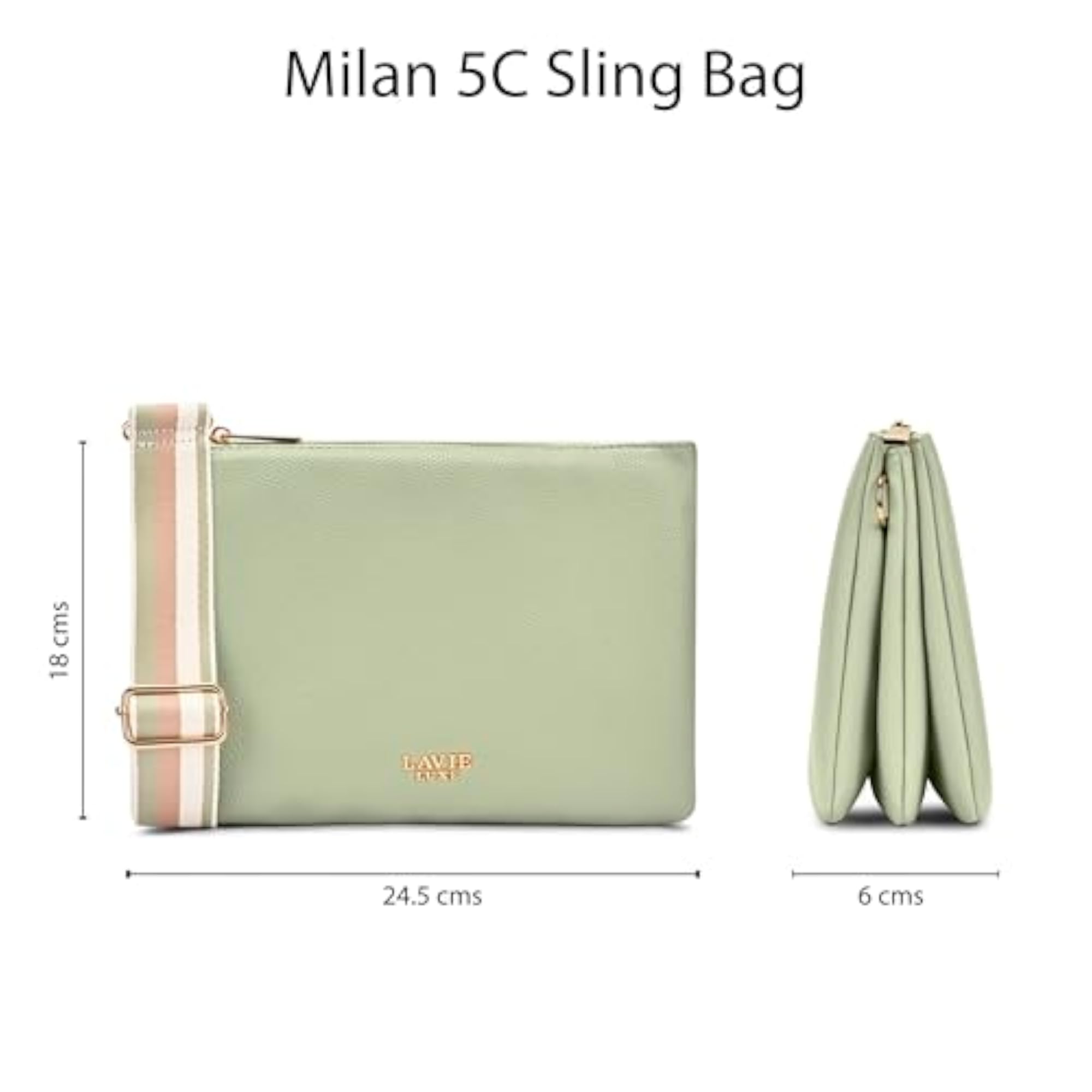 Women's Milan Crossbody Sling Bag, Stylish Handbag