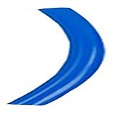 Hydrologic Polyethylene Tubing, 50 feet, Blue, 3/8