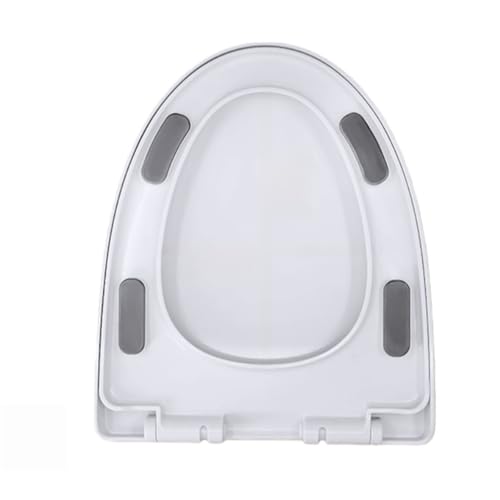 Abattant de toilette à fermeture douce et silencieuse en plastique PP incassable