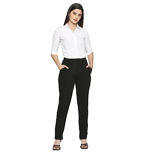Image of Smarty Pants Women's Cotton Straight fit Formal Trouser