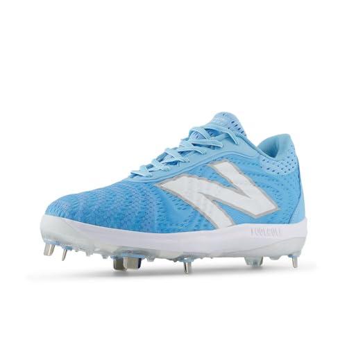 New Balance Men's FuelCell 4040 V7 Metal Baseball Shoe, Team Sky Blue/Optic White, 10 M