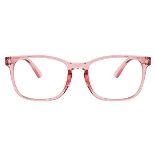 Image of Blue Light Glasses for Woman Men | 99% Blue Light Blocking Glasses | Computer Glassess | Gaming | TV Phone Screen Reader Square Frame | Anti Eyestrain & UV Glare,1 Pack