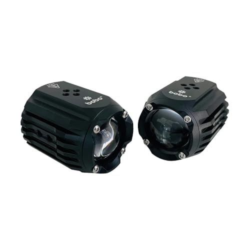 Image of BOBO BL1 Premium Auxiliary LED Lights, IP68 Waterproof, 6000 Lumens, Dual Colour White /Amber, Multiple Flash Modes