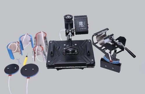 Máquina de prensa térmica 8 en 1 miniatura 7