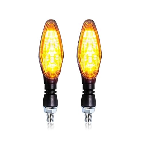 Mini clignotants LED moto ambre pour rouler en sécurité en ville