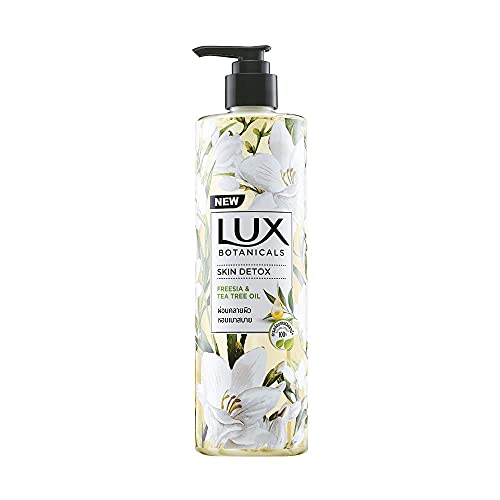 Lux Botanicals Duschgel Haut Entgiftung (450 ml) | Freesie und Teebaumöl | Voller Natürlicher Brillanz