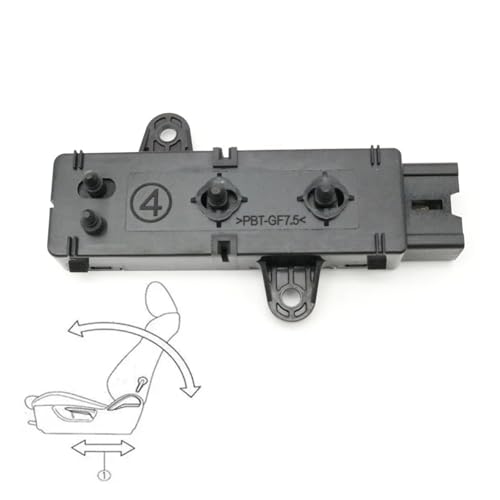 Botonera de asiento Nissan Qashqai J11 para viajes cómodos y postura ideal