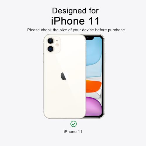 Image of iPhone 11 Case Silicone,Soft Microfiber Lining(Midnight Blue)