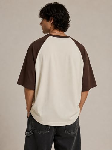 Image of ColorChakra Oversized Tshirt for Mens Down Shoulder Loose fit t-Shirt Men Oversize t-Shirt M to 4XL