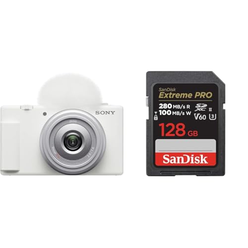 SONY(\j[) VlogpJ VLOGCAM fW^J ZV-1F EBhXN[t Pœ_Y zCg ZV-1F W + y TfBXN Ki z SanDisk SDJ[h 128GB SDXC Class10 UHS-I