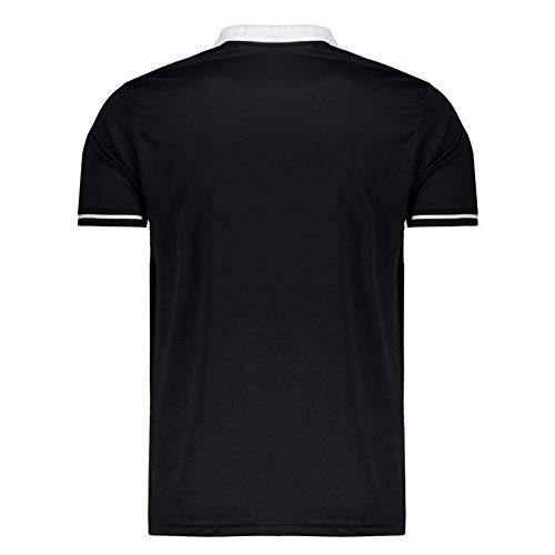 Polo Corinthians Preta e Branca