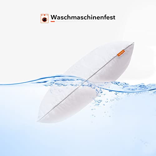 Allergiker Kopfkissen Sweetnight 40×80 cm für Seitenschläfer