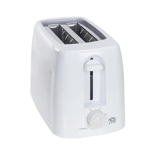 Tostadora de Pan 2 Ranuras 700W 6 Niveles de Temperatura RiseToast 7house