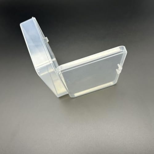 Image of 12 Pcs Clear Small Plastic Storage Containers with Lids, Ideal for Craft Supplies, Jewelry, Small Toys, Beads, Office & Household Organization