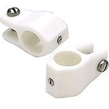 SeaChoice Bimini Top Jaw Slides Pair, White, 3/4