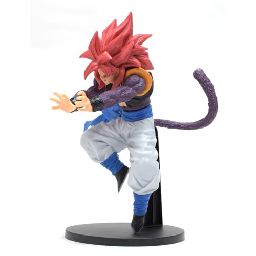 Image of Daiyamondo Premium Anime Action Figure- Unlease The Power of Highly Detailed Collectible with Dynamic Pose (Red Hair Goku)(18cm Height)