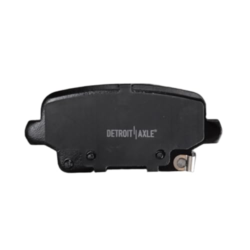 Image of Detroit Axle - Rear Brake Pads for 2021-2023 Buick Envision, 2018-2020 | Regal Sportback, 2019-2023 XT4, Ceramic Brake Pads with Hardware Set Replacement