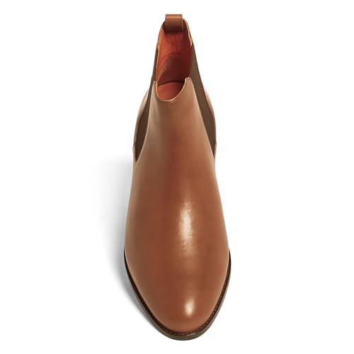 Anthony Veer Michelle Chelsea Boots for Women | Italian Full Grain Calfskin Leather | Low Heel & Almond Shaped Toe | Cushioned Ortholite Bedded Insoles4