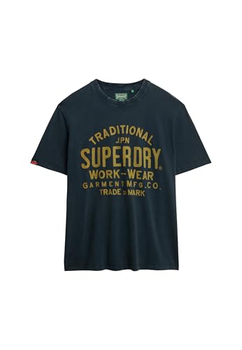 T-Shirt Mixte Superdry VL Embroidered Relaxed en Coton Confort